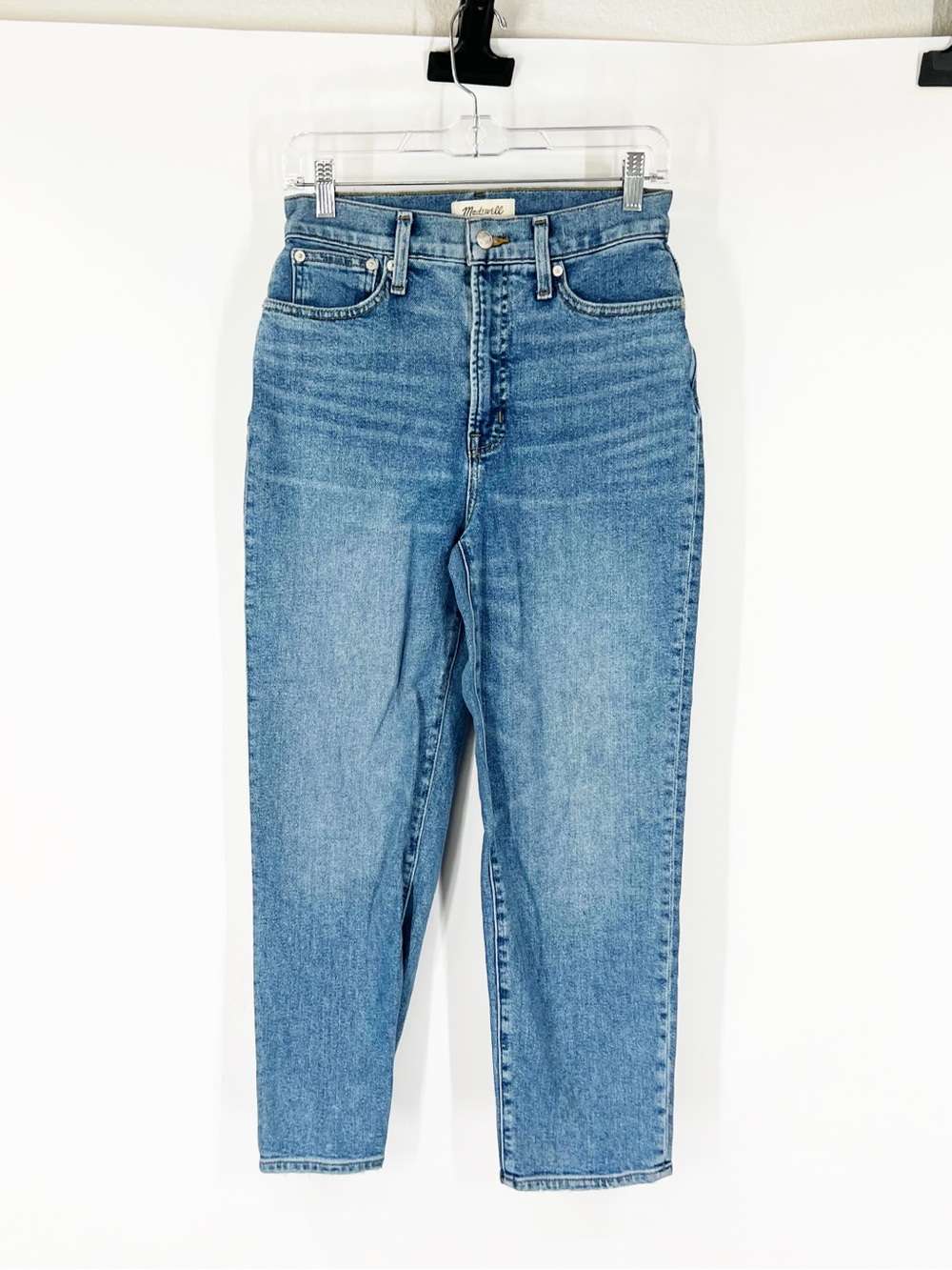 Madewell The Perfect Vintage Straight Crop Jeans High Rise